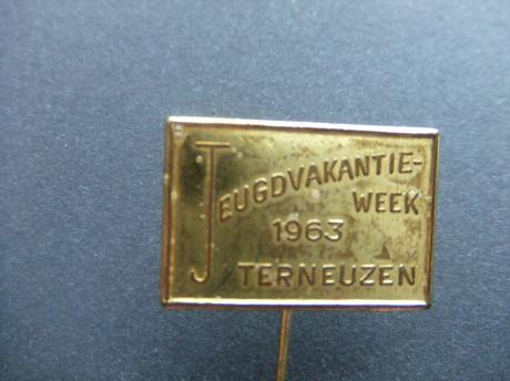 Jeugdvakantieweek 1963 Terneuzen provincie Zeeland